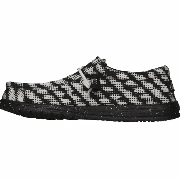 Men's HEY DUDE Wally Coast Grid Shoes - Picture 2 of 6